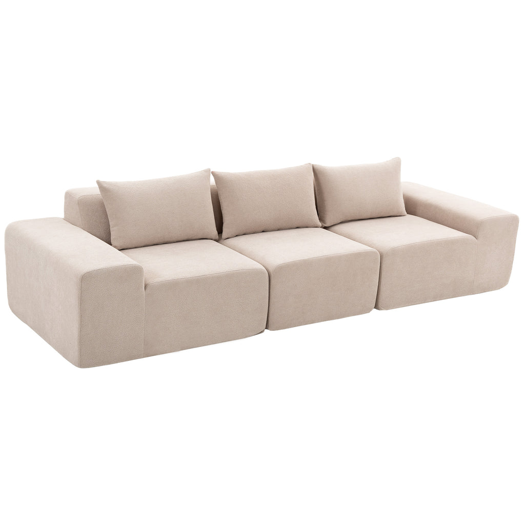 Canapé modulaire en chenille — 320 cm