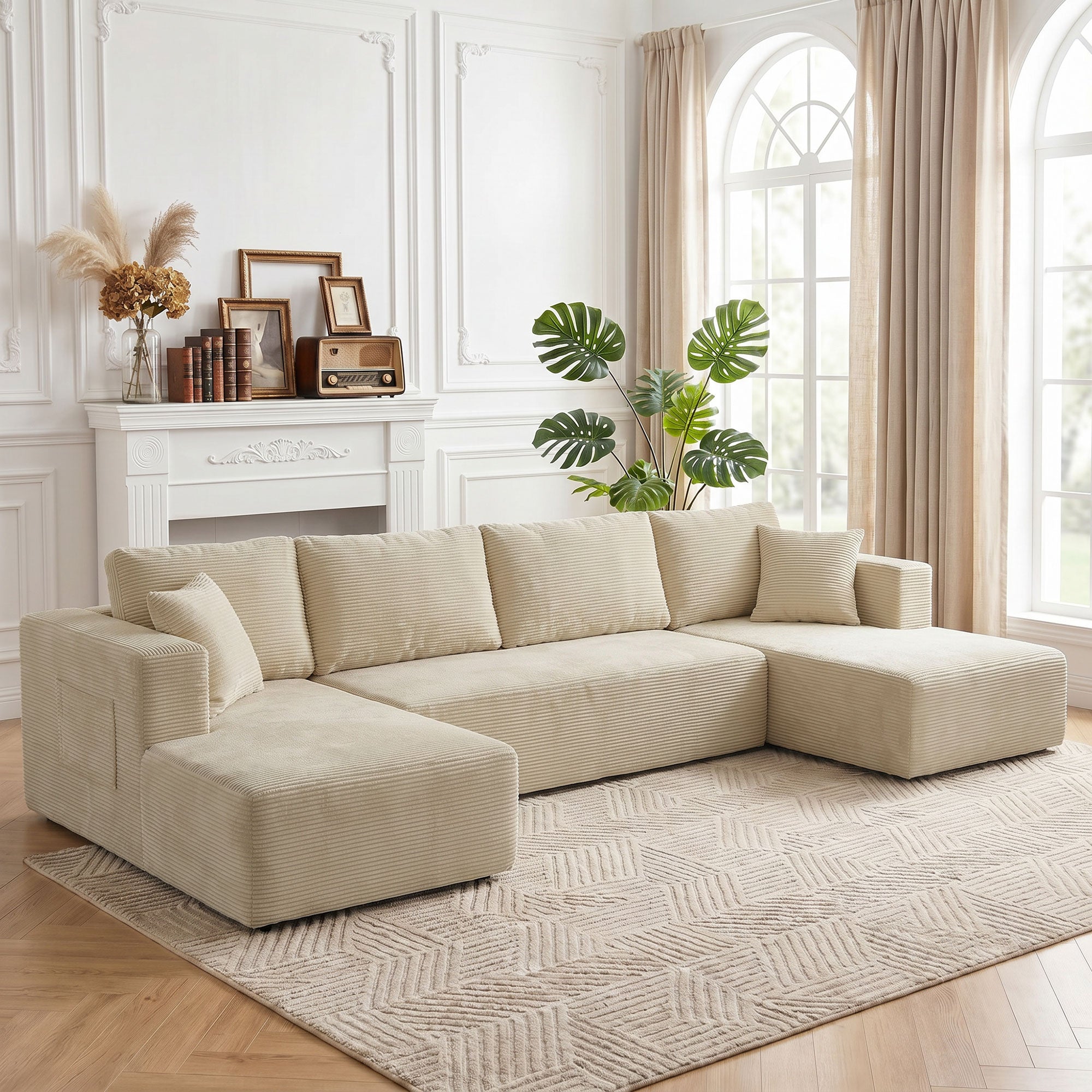 Canapé modulaire en U — 337 cm