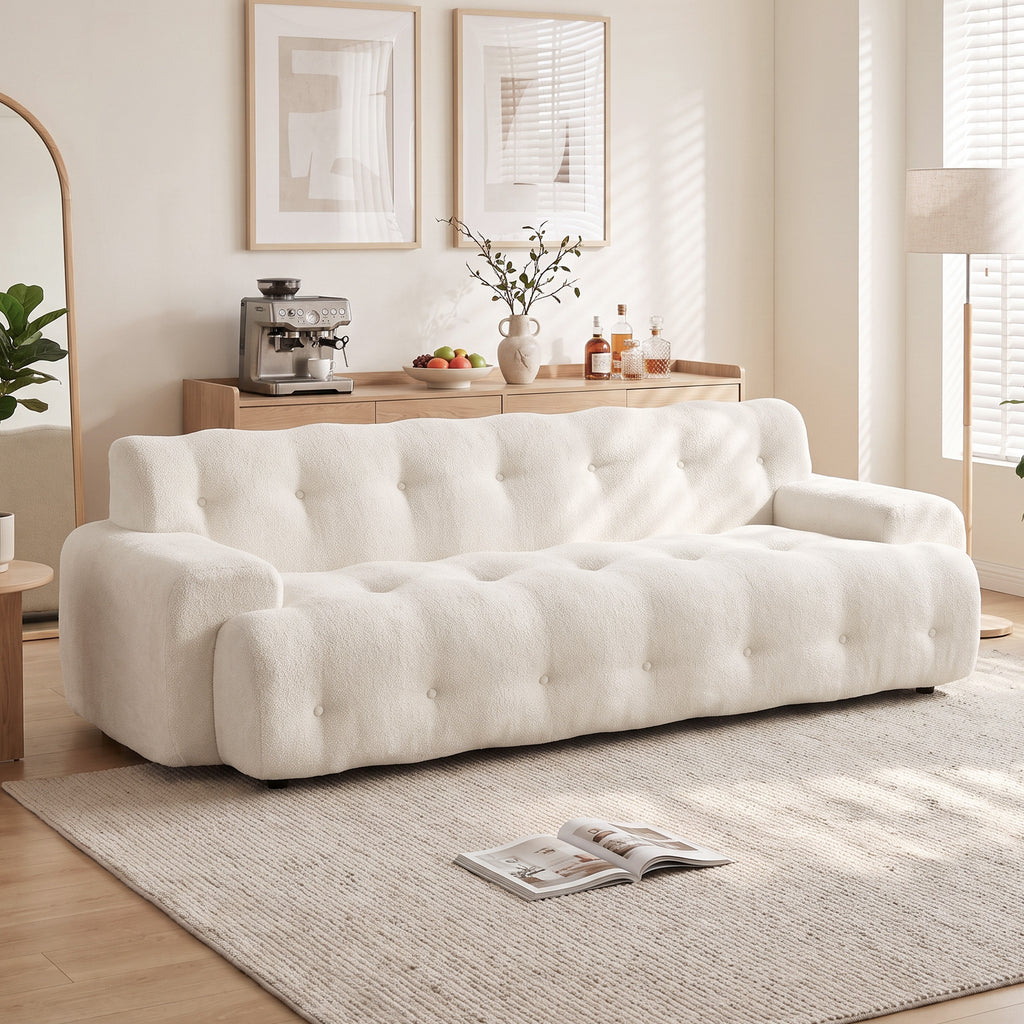 Canapé 3 places en chenille — 211 cm